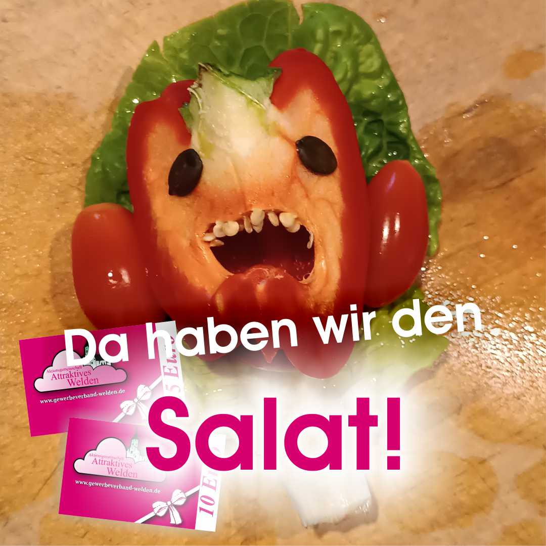Dieser Salat schreit zum Himmel! 